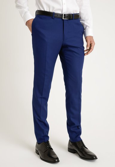 PANTALON HOMBRE TRAJE SUIT SEPARATE WASHABLE AZUL MEDIO - 1