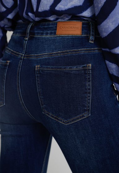 JEANS ALGODÓN MUJER CANADIENNE AZUL CHARLOT - 3