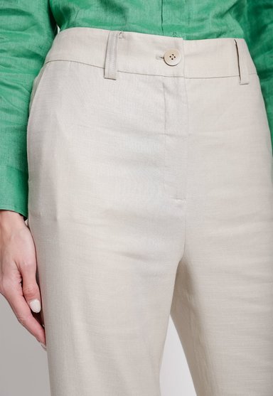 PANTALON DE MUJER MODELO SAVANAH COLOR ARENA - 3