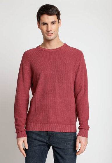 SWEATER HOMBRE CUELLO REDONDO ROUGE - 1