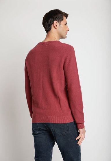 SWEATER HOMBRE CUELLO REDONDO ROUGE - 2