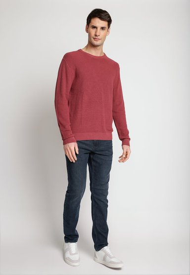 SWEATER HOMBRE CUELLO REDONDO ROUGE - 4