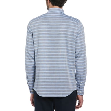 CAMISA ALGODÓN HOMBRE ORIGINAL PENGUIN AZUL RAYAS - 2