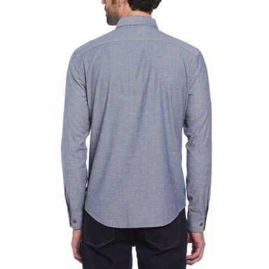 CAMISA ALGODÓN HOMBRE ORIGINAL PENGUIN AZUL CHAMBRAY - 2