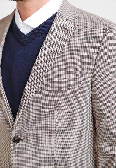 CHAQUETA HOMBRE FORMAL LANA S100'S TRAVEL CAFE - 3