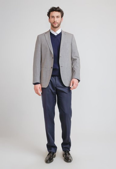 CHAQUETA HOMBRE FORMAL LANA S100'S TRAVEL CAFE - 4