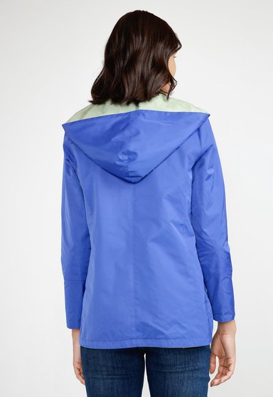 CHAQUETA MUJER REVERSIBLE EVA VERDE/AZULINO - 4