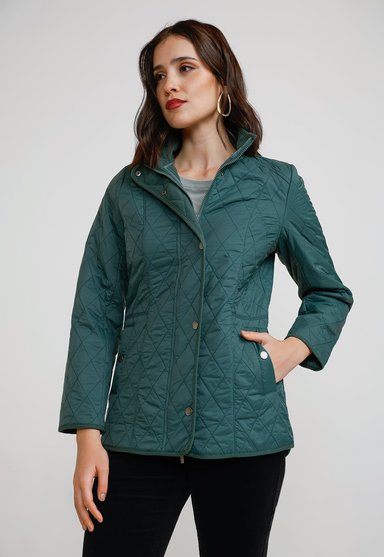 PARKA LIGERA MUJER VERDE - 1