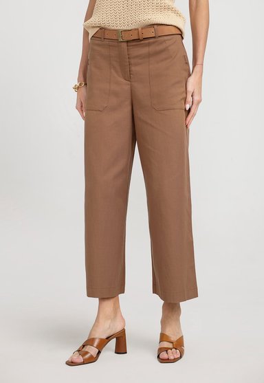 PANTALON MUJER CORDOBA CAMEL - 1