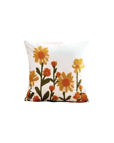 SET DE 2 FUNDAS BORDADAS 45X45 C57 - 1