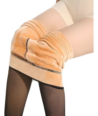 PACK DE 4 PANTYS EFECTO PIEL MUJER PARA INVIERNO CON FORRO - 6