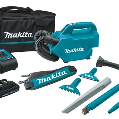 ASPIRADORA SOPLADOR MAKITA DCL184RF AUTOMÓVIL 18 V PORTÁTIL - 1