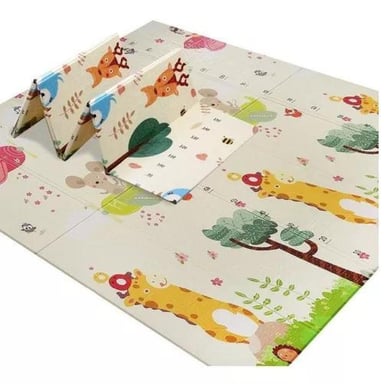 ALFOMBRA ALF17 ANTIGOLPES NIÑOS BEBÉS PLEGABLE 200*150 CM MULTICOLOR - 5