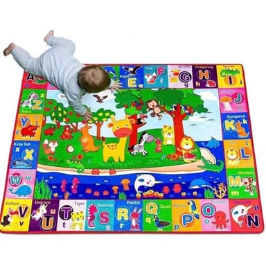 ALFOMBRA ALF11 ANTIGOLPES NIÑOS BEBÉS 200*180 CM MULTICOLOR - 1