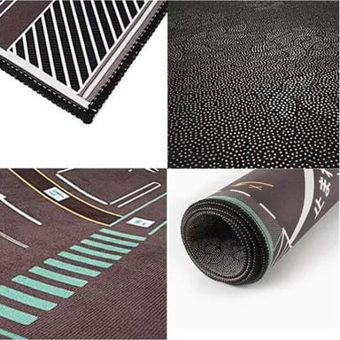 ALFOMBRA ALF14 PISTA AUTOS INFANTIL ANTIGOLPES SENSORIAL 89X61 CM MULTICOLOR - 3