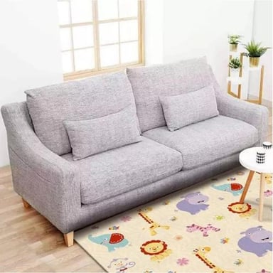 ALFOMBRA ALF1 ANTIGOLPES BEBÉ PLEGABLE REVERSIBLE 180*120 CM MULTICOLOR - 4