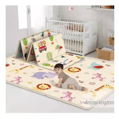 ALFOMBRA ALF1 ANTIGOLPES BEBÉ PLEGABLE REVERSIBLE 180*120 CM MULTICOLOR - 5