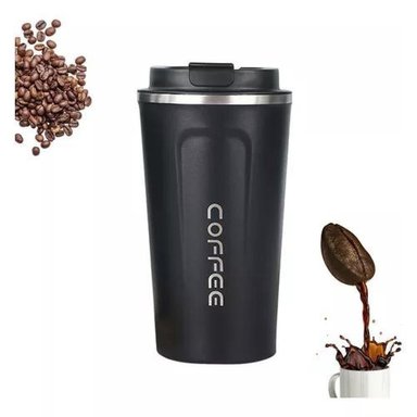 BOTELLA TÉRMICA DE CAFÉ DE ACERO INOXIDABLE AGUA TÉ CALIENTE - 1