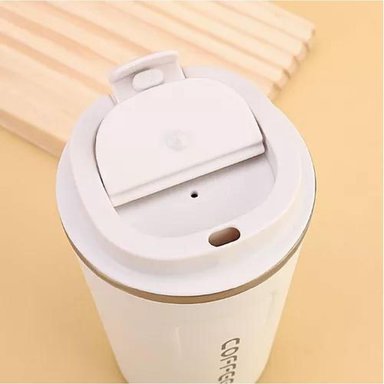 BOTELLA TÉRMICA DE CAFÉ DE ACERO INOXIDABLE AGUA TÉ CALIENTE - 5