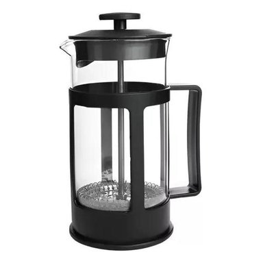 CAFETERA PRENSA FRANCESA MANUAL CAFE PRENSA FRANCESA 600 ML COLOR NEGRO - 4