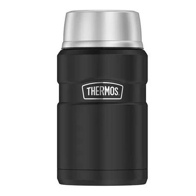 THERMO COMIDA 710 ML - THERMOS COLOR NEGRO - 1