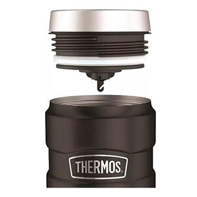 THERMOS STAINLESS KING DE ACERO INOXIDABLE 470ML NEGRO - 2