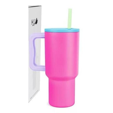 VASO TÉRMICO MUG LH 900 LT, ACERO INOXIDABLE, FUCSIA - 2