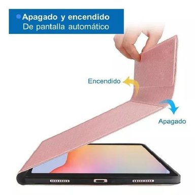 CARCASA FUNDA CON TECLADO PARA IPAD LINKON 10.2 Y 10.9, COLOR ROSADO - 6