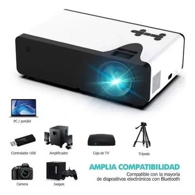 PROYECTOR PORTÁTIL HD 1080P 3000 LÚMENES - 2