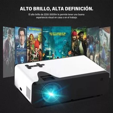 PROYECTOR PORTÁTIL HD 1080P 3000 LÚMENES - 7