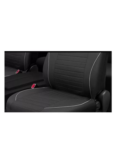 FUNDA CUBRE ASIENTO AUTO CAMIONETA UNIVERSAL GRAND PRIX, COLOR NEGRO - 2