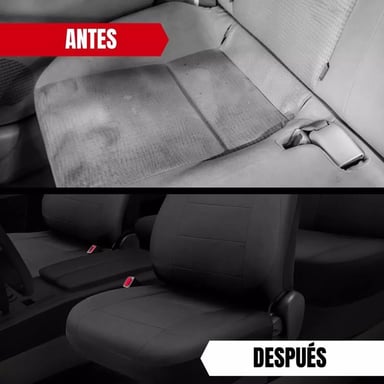 FUNDA CUBRE ASIENTO AUTO CAMIONETA UNIVERSAL GRAND PRIX, COLOR NEGRO - 5