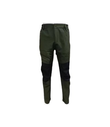 PANTALÓN OUTDOOR HOMBRE IMPERMEABLE PARA NIEVE, COLOR VERDE MUSGO S - 1