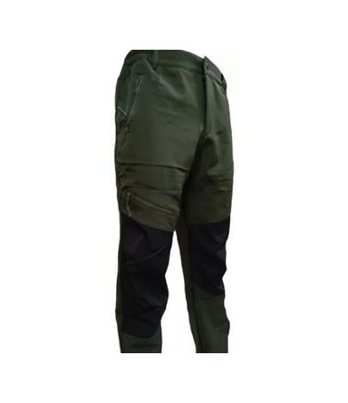 PANTALÓN OUTDOOR HOMBRE IMPERMEABLE PARA NIEVE, COLOR VERDE MUSGO S - 2