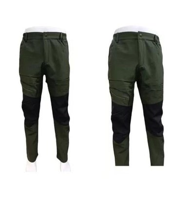 PANTALÓN OUTDOOR HOMBRE IMPERMEABLE PARA NIEVE, COLOR VERDE MUSGO S - 3
