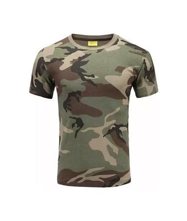 POLO MILITAR AIRSOFT, TREKKING CAMPING, COLOR WOODLAND, TALLA 2XL - 1