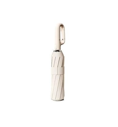 PARAGUAS AUTOMÁTICO ANTIVENDAVAL HUESOS COLGABLE BEIGE - 1