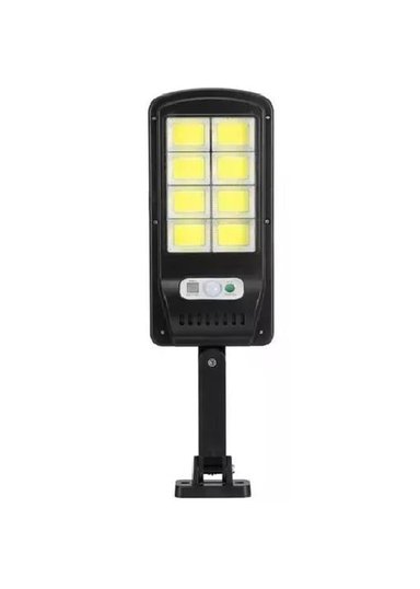 PACK 3 FOCOS SOLARES LED EXTERIOR CON SENSOR DE MOVIMIENTO NEGRO - 1