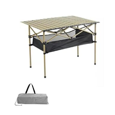 MESA PLEGABLE PARA CAMPING PORTÁTIL MULTIUSO EXTERIORES - 2