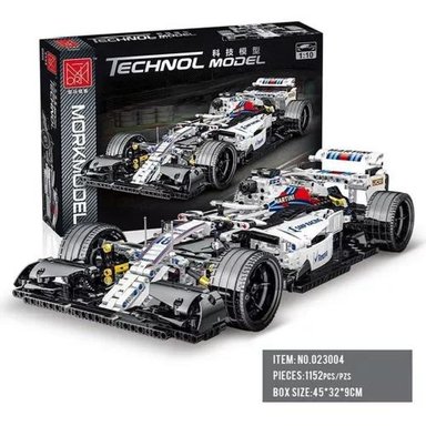 FÓRMULA 1 F1 BLOQUES DE CONSTRUCCIÓN BLANCOS - 2