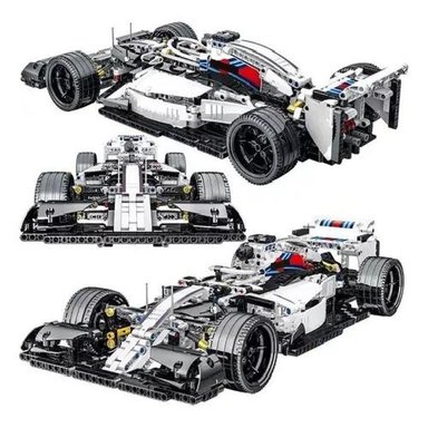 FÓRMULA 1 F1 BLOQUES DE CONSTRUCCIÓN BLANCOS - 3