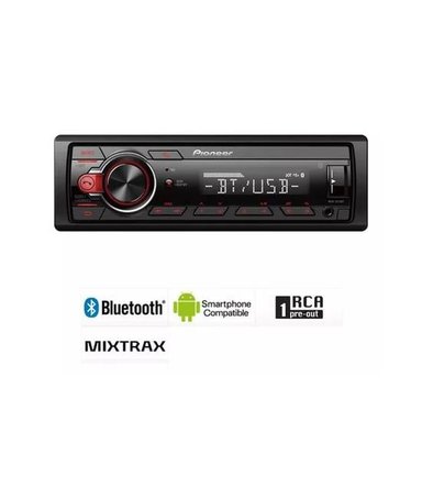 RADIO AUTO PIONEER MVH S215BT CON USB Y BLUETOOTH, COLOR NEGRO - 3