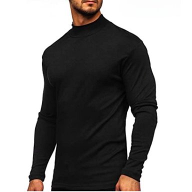 CAMISETA HOMBRE MANGA LARGA CUELLO BEATLE FIBRA BAMBU 3610 - 3
