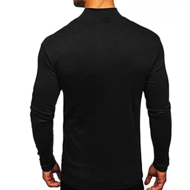 CAMISETA HOMBRE MANGA LARGA CUELLO BEATLE FIBRA BAMBU 3610 - 4