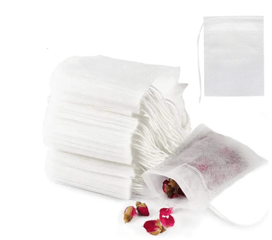 100 BOLSITAS DE TÉ, INFUSIÓN, CAFÉ, ECOLÓGICO, 5,5*7 CMS - 1