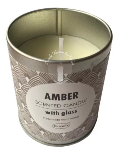 VELAS AROMATICAS LATA AMBER - 1