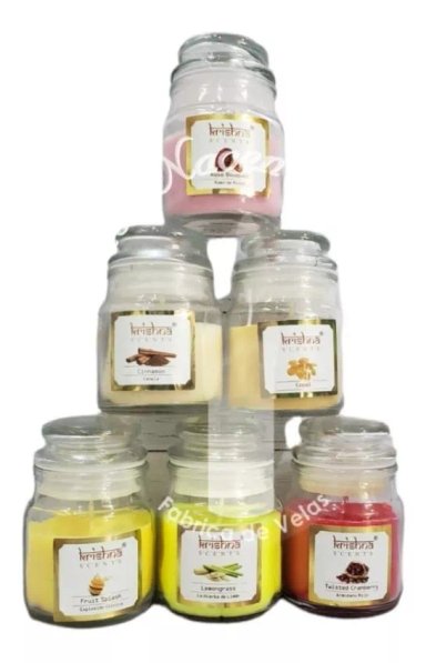 VELA AROMATICA PACK DE 6 KRISHNA - 1