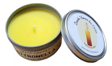 VELA AROMÁTICA CITRONELA, DONDE NACEN LAS VELAS - 1