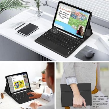 FUNDA TECLADO TOUCHPAD PARA IPAD AIR 11' M2 (2024) - 7