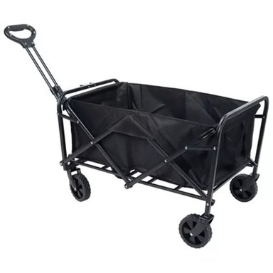 CARRO DE ARRASTRE PLEGABLE CAMPING COMPRAS PASEO MASCOTAS - 1